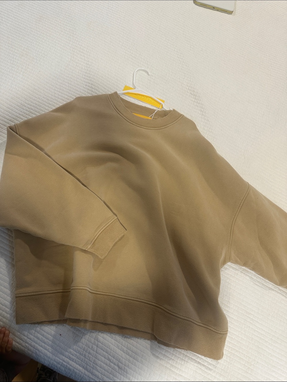 Men's Crewneck Sweater - Beige